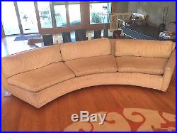 Vintage Milo Baughman Thayer Coggin Circular Round Sofa Sectional MID Century