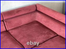 Vintage Post Modern Roche Bobois Modular Sectional Sofa Set & Swivel Chairs