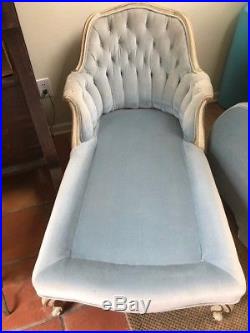 Vintage Shabby Chaise Lounge