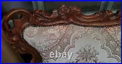 Vintage Sofa Najaran Made in Italy real wood USED