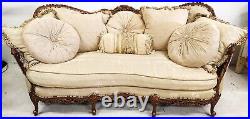 Vintage Sofa by CAROL HICKS BOLTON & EJ VICTOR With Pillows