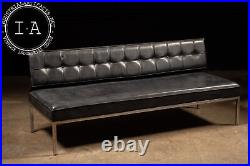 Vintage Steelcase Leather Sofa