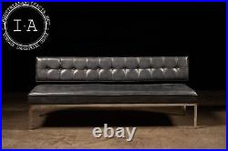 Vintage Steelcase Leather Sofa