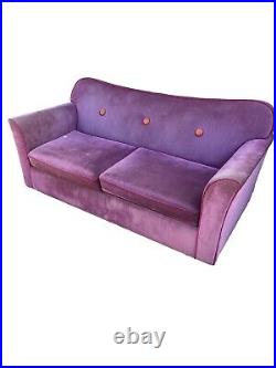 Vintage hide a bed couch sofa