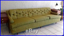 Vintage mid century modern couch sofa