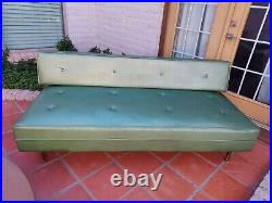 Vintage mid century modern couch sofa