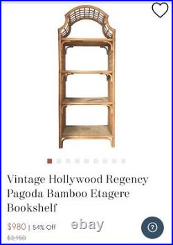 Vintage rattan bamboo furniture
