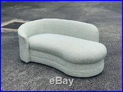 Vladimir Kagan Style Petite Serpentine Cloud Sofa