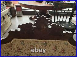 Vtg Antique Fainting Couch Sofa Chaise 5 feet 10 inches long and 22 inches wide