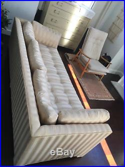 Vtg Large Mid Century Modern Sofa/ John Widdicomb T. H. Robsjohn-Gibbings Couch