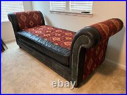 Western Backless Couch or Chaise
