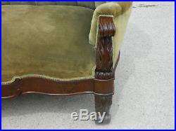Wonderful Mahogany Empire Victorian Lounge Recamier Sofa circa 1850